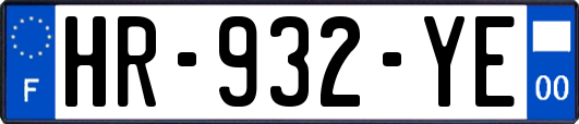 HR-932-YE