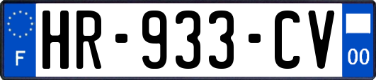 HR-933-CV