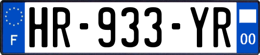HR-933-YR