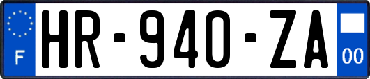 HR-940-ZA