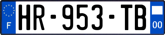 HR-953-TB