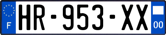 HR-953-XX