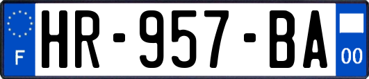 HR-957-BA