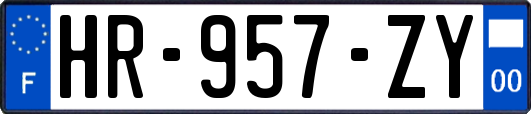 HR-957-ZY