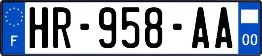 HR-958-AA