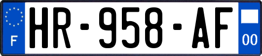 HR-958-AF
