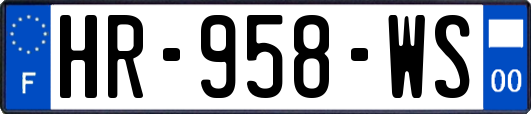HR-958-WS
