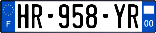 HR-958-YR