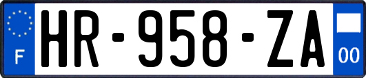HR-958-ZA