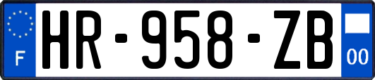 HR-958-ZB