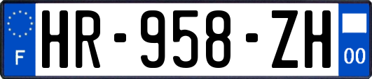 HR-958-ZH