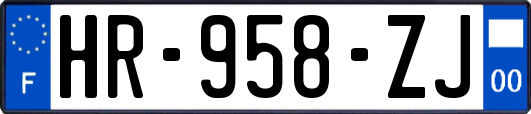 HR-958-ZJ