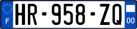 HR-958-ZQ