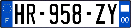 HR-958-ZY