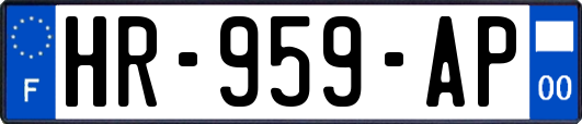 HR-959-AP