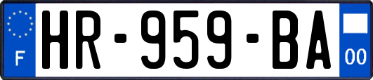 HR-959-BA