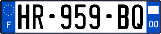 HR-959-BQ