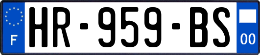 HR-959-BS