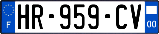 HR-959-CV
