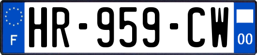HR-959-CW