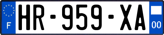 HR-959-XA