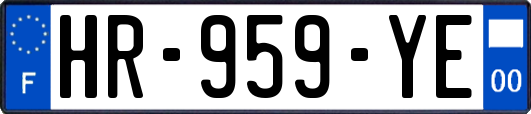 HR-959-YE