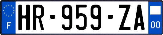 HR-959-ZA