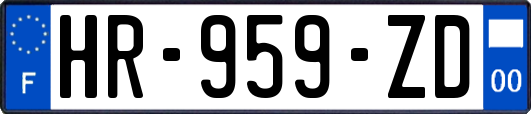 HR-959-ZD