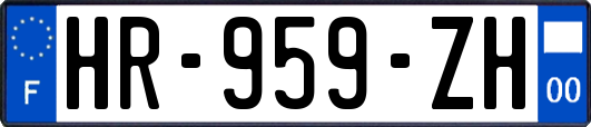 HR-959-ZH