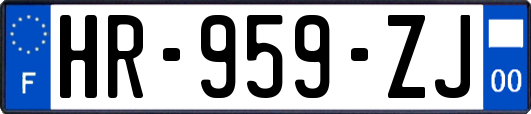 HR-959-ZJ