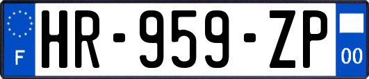 HR-959-ZP