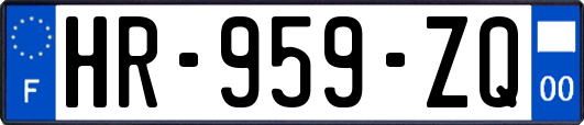 HR-959-ZQ