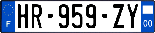 HR-959-ZY
