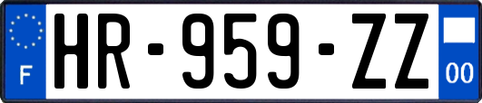 HR-959-ZZ