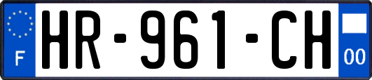 HR-961-CH