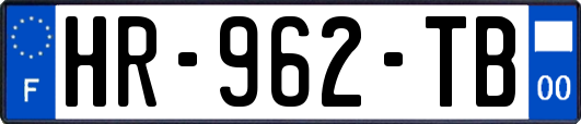 HR-962-TB