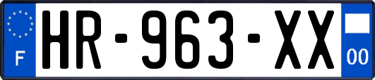 HR-963-XX