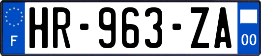 HR-963-ZA