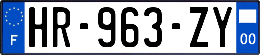 HR-963-ZY