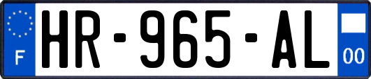 HR-965-AL