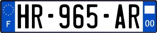 HR-965-AR