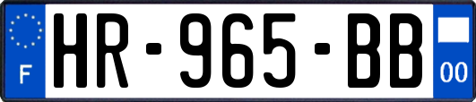 HR-965-BB