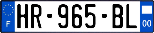 HR-965-BL