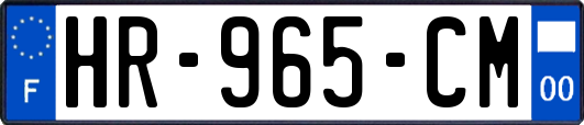 HR-965-CM