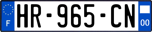 HR-965-CN