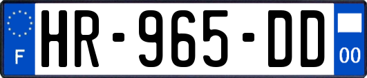HR-965-DD