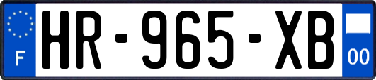 HR-965-XB