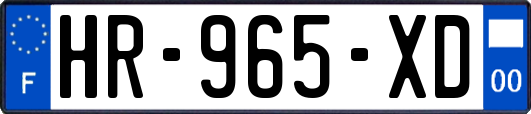 HR-965-XD