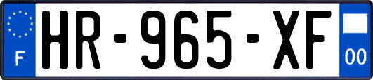 HR-965-XF