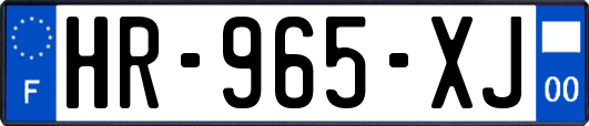 HR-965-XJ